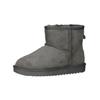 Stiefelette ARA "Ara Stiefelette Veloursleder", Damen, Gr. 40, grau, Veloursleder, casual, Schuhe