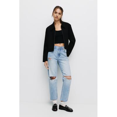 Ripped Mom Jeans