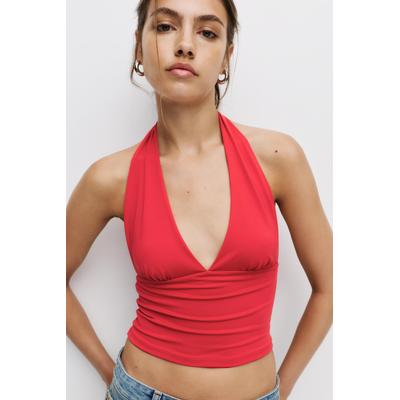 Open-Back Halter Top