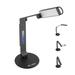 LumiSource Flexi 34" Desk Lamp in Gray | 33.5 H x 21 W x 7.5 D in | Wayfair LS-LED FLEXI G