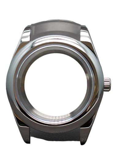 XTINKOPW 1pc 36mm 40mm Cases Men's Stainless Steel Watch Parts for Oyster Nh35 Nh36 4R36 Miyota8215 Movement 28.5mm Dial(Glass Cover 2,40mm nh35 nh36)