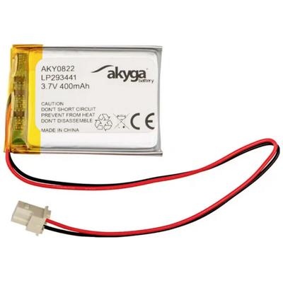 LP293441 Akkupack x Spezial-Akku LiPo 3.7 v 400 mAh - Akyga Image