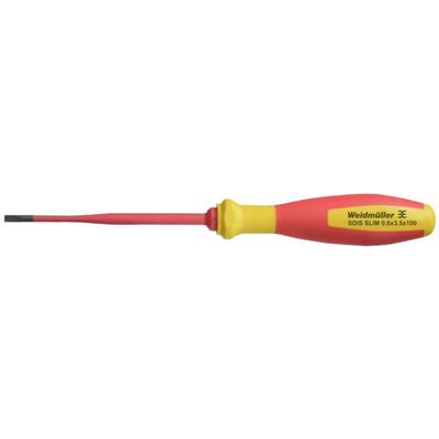 Weidmuller - Weidmüller sdis slim 0.6X3.5X100 Schlitz-Schraubendreher Klingenbreite: 3.5 mm Image