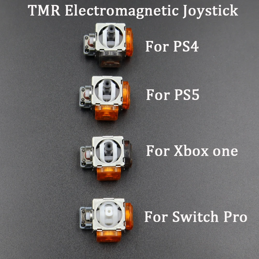 2PCS Für PS4 PS5 Xbox One Serie Schalter Pro Controller TMR Elektromagnetische Joystick 3D Analog Rocker Thumbstick Image