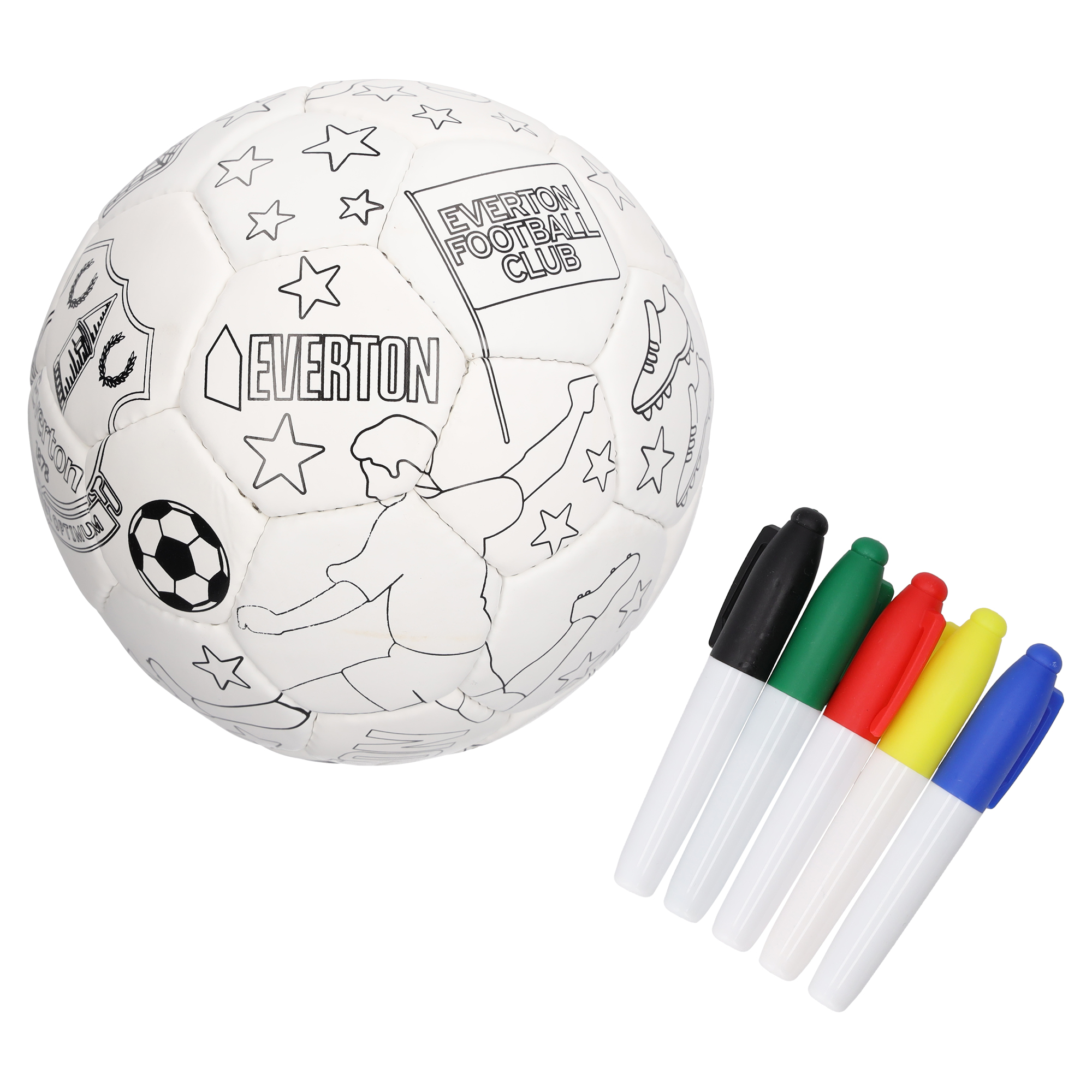 Everton Fußball-Set zum Ausmalen Image