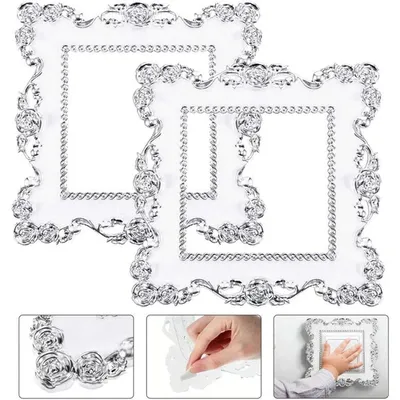 Neue Harz Einzel Und Doppel Licht Schalter Surround Steckdose Griffbrett Abdeckung Schalter Aufkleber Papier Hause Dekoration Wand Aufkleber Image