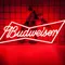 budweiser logo beer bar Neon Signs Bar Neon Beer Light Sign for Wall Decor , for Man Cave Bedroom Shop Beer Club Pub Bistro
