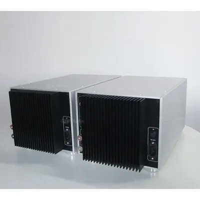 Split Mono Goldmund G29M Pure Leistungsverstärker 350 W * 2 Klasse AB Fever Hifi High-Fidelity Split Verstärker Audio RCA + XLR (1 Paar) Image