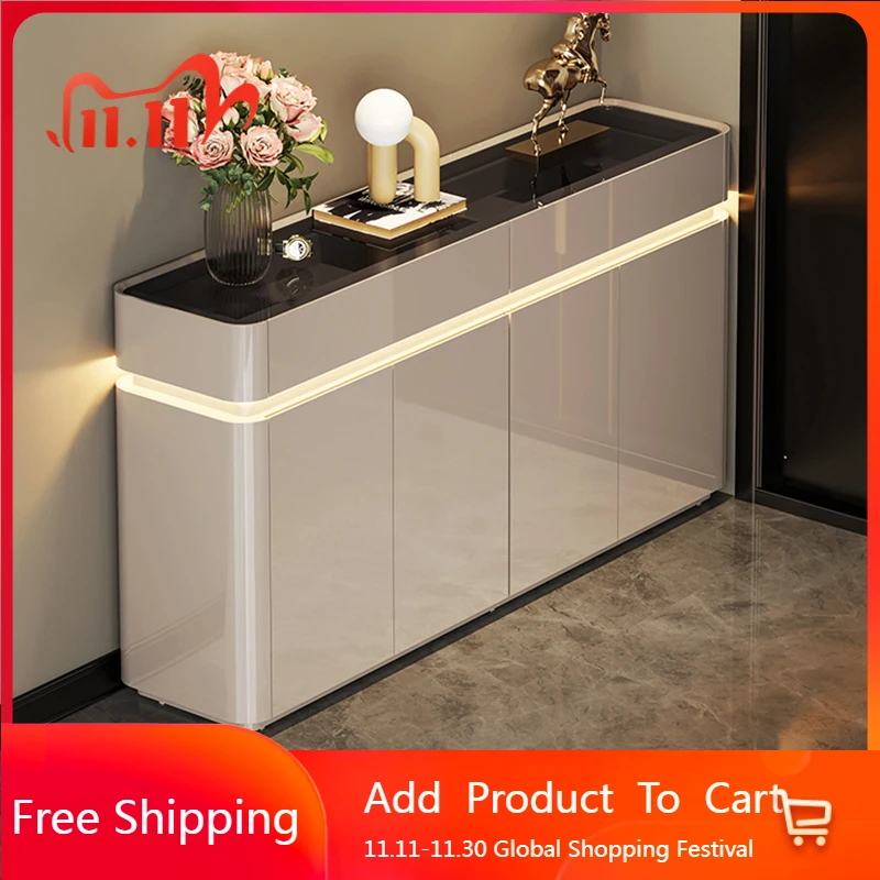 Luxus Nordic Schuh Schrank Organizer Lagerung Mobile Schlafzimmer Designer Schuh Regal Wohnheim Essentials Box Zapatero Hotel Möbel