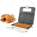 Macchina per panini elettrica Piastra da forno antiaderente elettrica per uso domestico Macchina per panini Tostapane Macchina per la colazione Spina europea 220V