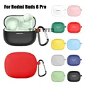 Per Redmi Buds 6 Pro Custodia protettiva in silicone Custodia protettiva in pelle per Xiaomi Redmi Buds 6 Pro Custodia protettiva per auricolari wireless