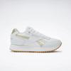 Sneaker REEBOK CLASSIC "REEBOK GLIDE RIPPLE DOUBLE", Gr. 39, weiß, sand, flint grau metallic, Synthetik, Textil, sportlich, Schuhe