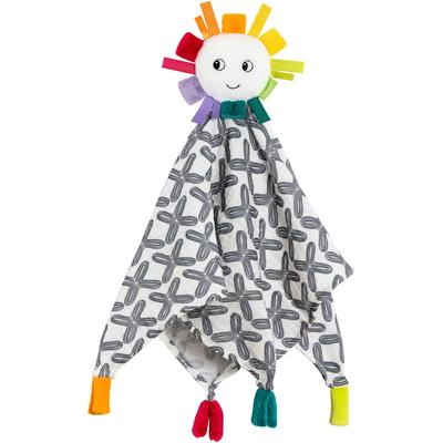 Kuscheltuch FEHN "Musselin-Schmusetuch Sonne", Baby, bunt, Softvelour, Schnuffeltücher