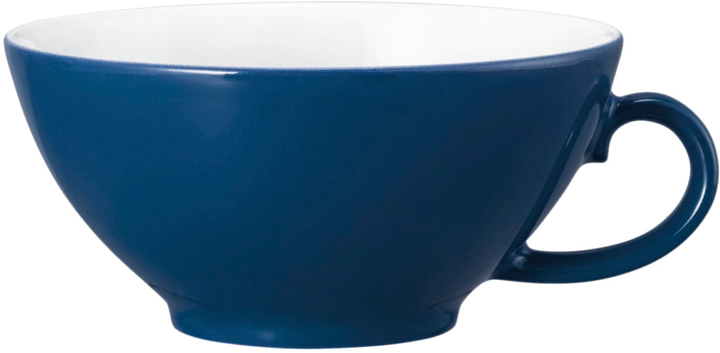 Tasse SELTMANN WEIDEN "Life Fashion", weiß (classic blau, weiß), B:8,9cm H:4,3cm Ø:10,2cm, Porzellan, Trinkgefäße, Tasse, Teeobertasse 0,14 l Image