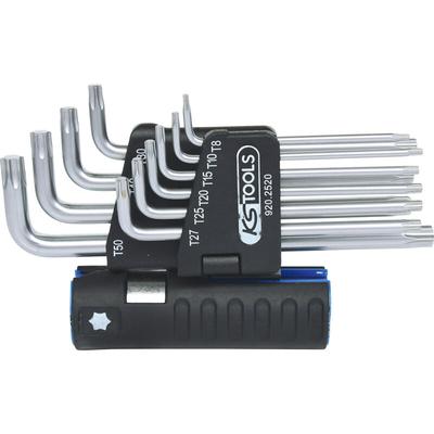 Kstools - ks tools 3 in 1 Torx-Winkelstiftschlüssel-Satz,10-tlg lang ( 920.2520 ) Image