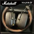 Marshall Major IV 4 Cuffie Bluetooth senza fili Auricolari classici Cuffie con microfono musicale retrò pieghevoli per bassi profondi