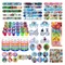 Princess Party Favors Moana 2 Party Favors Children Toys Party Bag Fillers Tattoo Sticker Slap Bracelets Birthday Supplies