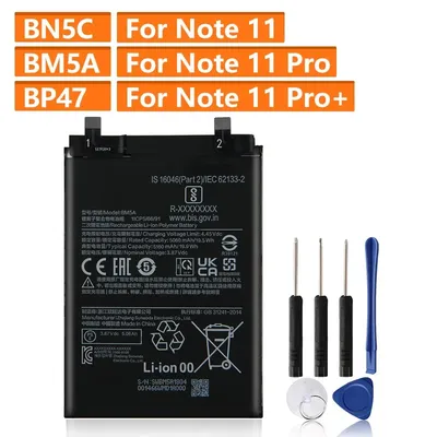 2024 Produktion Ersatz-Handy-Akku BM5A für Xiaomi Redmi Note 11 Pro+ Note 11 Pro Note 11 Pro+ BN5C BP47