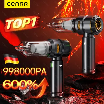 CENRR 998000 PA Auto Staubsauger Leistungsstarke Tragbare Handheld Staubsauger Für Auto Drahtlose Reiniger Roboter Auto Zubehör Image