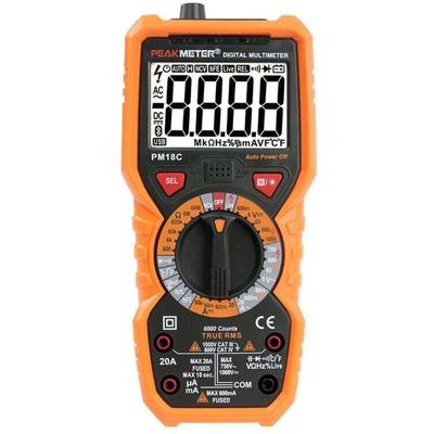 Odipie - Digitalmultimeter PM18C ac dc Automatischer digitaler elektrischer Tester berührungsloser Image