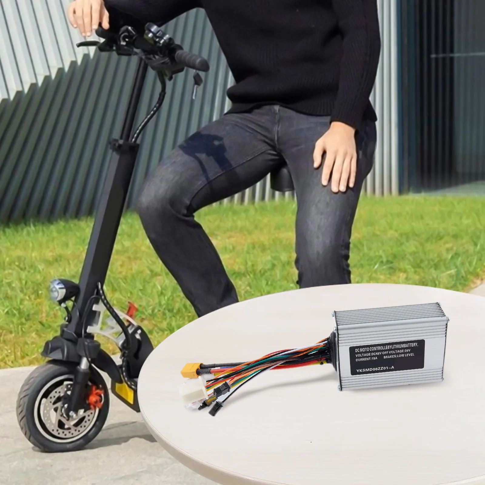 Für Hitway Für H5 Elektrische Roller Controller 18A 10-Draht Typ B E-roller Motherboard Controller Roller Zubehör Image