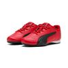 Sneaker PUMA "CATCH AC PS", Gr. 33, rot (for all time rot, puma schwarz), Synthetik, sportlich, Schuhe, Design auf den Spuren des Puma Speedcat