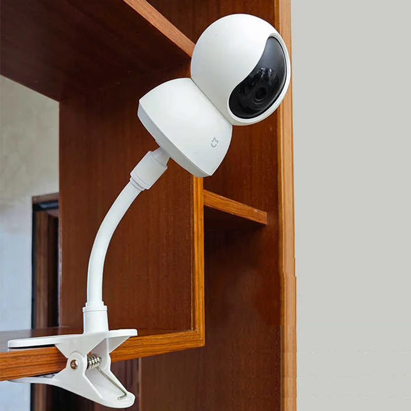 Tragbare flexible Kamera-Klemmhalterung, Monitor-Kamera-Halterung, Ständer, Webcam-Monitor, stanzfreie, biegbare Halterung, Basis, universell Image