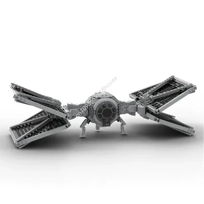 847PCS MOC Science Fiction Film (STAR BATTLE) Outland TIE-Fighter - V2.0 Serie Bausteine Modell Festival Geschenk Spielzeug für Jungen Image
