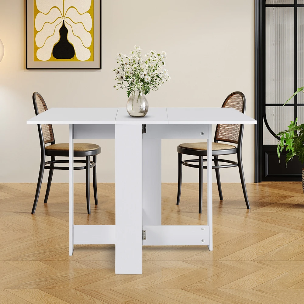 Tavolo da pranzo, tavolo da pranzo, tavolo da pranzo, 103*76*73,4 cm, tavolo da pranzo per 4-6 persone, adatto per sala da pranzo, soggiorno, letto