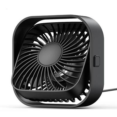 TOPK Mini Portable Fan USB Desk Fan Table Strong Airflow Quiet Operation 3 Speed Wind 360Rotatable Standing fans for room Home