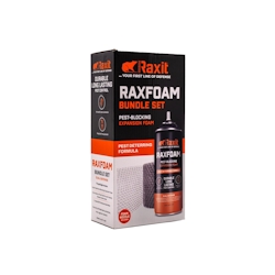 Raxit RAXFOAM 500ml Bundle Set - Schaum gegen Ratten und Mäuse - Mäusenetz Image