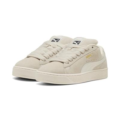 Sneaker PUMA "Suede XL Sneakers Erwachsene", Gr. 41, weiß (alpine snow warm weiß), Obermaterial: Kuhleder, Synthetik; Futter: Textil, Synthetik; Innensohle: Textil; Laufsohle: Gummi, Schuhe Image