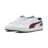Sneaker PUMA "Court Classico Sneakers Erwachsene", Gr. 47, weiß ruby shimmer schwarz indigo rot blau, Obermaterial: Synthetik, Textil; Futter: Textil; Innensohle: Textil; Laufsohle: Gummi, Schuhe