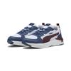 Sneaker PUMA "X-Ray 3 Sneakers Erwachsene", Gr. 46, weiß ruby shimmer persian blau rot, Obermaterial: Synthetik, Textil; Futter: Textil; Innensohle: Textil; Laufsohle: Synthetik, Gummi, Schuhe