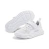 Sneaker PUMA "Trinity Sneakers Kinder", Kinder, Gr. 31, weiß (weiß silber metallic), Obermaterial: Synthetik, Textil; Futter: Textil; Innensohle: Textil; Laufsohle: Synthetik, Gummi, Schuhe