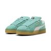 Sneaker PUMA "Suede XL Sneakers Erwachsene", Gr. 43, aquatic weiß grün, Obermaterial: Kuhleder, Synthetik; Futter: Textil, Synthetik; Innensohle: Textil; Laufsohle: Gummi, Schuhe