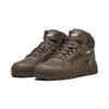 Sneaker PUMA "Rebound Abrupt Sneakers Erwachsene", Gr. 36, flat bronze canvas weiß braun beige, Obermaterial: Textil, Synthetik, Kuhleder; Futter: Textil; Innensohle: Textil; Laufsohle: Gummi, Schuhe
