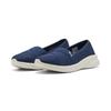 Ballerina PUMA "Adelina 2 Sneakers Damen", Gr. 36, blau (persian blau warm weiß), Obermaterial: Textil; Futter: Textil; Innensohle: Textil; Laufsohle: Synthetik, Schuhe