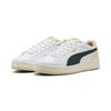 Sneaker PUMA "Court Classico Sneakers Erwachsene", Gr. 46, weiß grün terrain canvas beige, Obermaterial: Synthetik, Textil; Futter: Textil; Innensohle: Textil; Laufsohle: Gummi, Schuhe