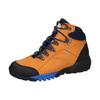 Trekkingschuh WALDLÄUFER "H-AMIATA", Damen, Gr. 3,5 (36), orange kombiniert, Nubukleder, Gummi, Textil, kontrastfarbene Details, sportlich, Schuhe, Outdoorboots, Schnürboots, TEX-Membran, Bequemweite H (=sehr weit)