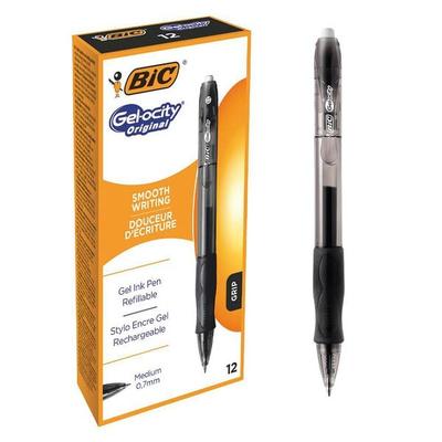 BIC 12er-Pack Gelschreiber »Gel-ocity« 0,3 mm Schwarz Image