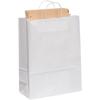 VP 50 Stück Papier-Tragetaschen »Toptwist« 32,0 x 14,0 x 42,0 cm weiß