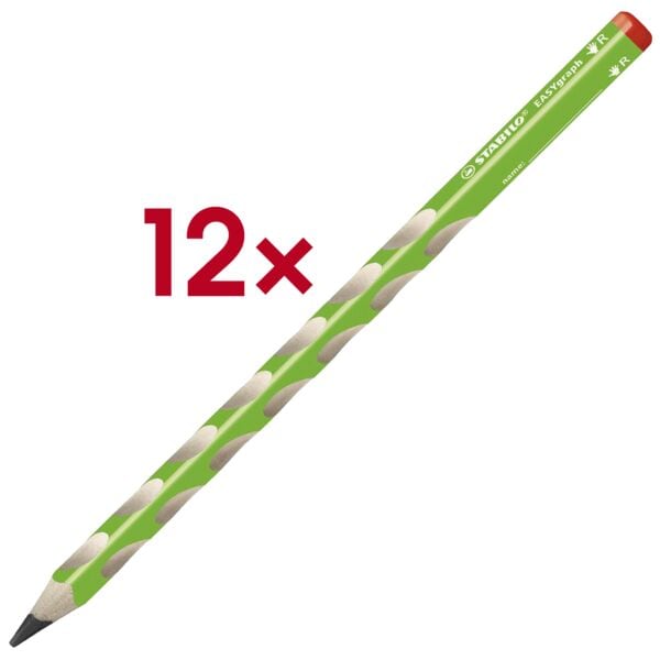Stabilo 12x Bleistifte »EASYgraph« HB grün Image