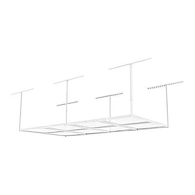 Fleximounts 4' x 8' Overhead Storage Rack (White)