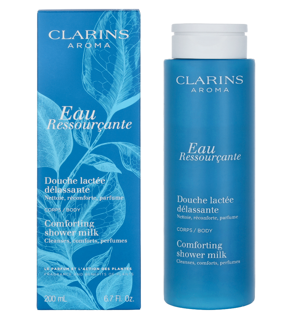 Clarins Unisex Eau Ressourcante Comforting Shower Milk 200 ml - One Size | Clarins Sale | Discount Designer Brands