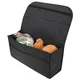 Scatola portaoggetti per auto scatola portaoggetti antiscivolo forniture per interni automobilistici Organizer per bagagliaio dell'auto finitura pieghevole in feltro morbido