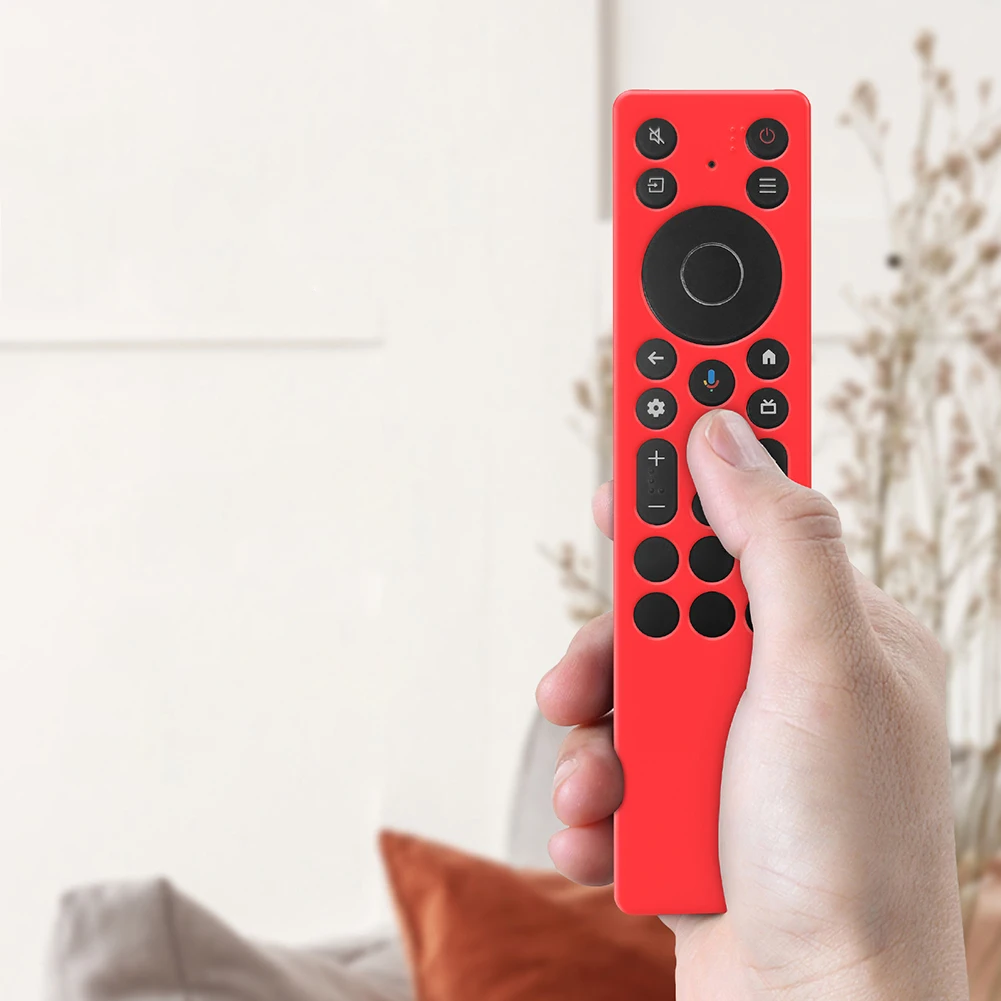 Für TCL RC923A/RC813A Silikon Fernbedienung Fall mit Lanyard Fernbedienung Schützen Fall Drop-Proof RC Abdeckung TV liefert Werkzeug Image