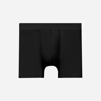 2 Stück verlängerte Sport-Boxershorts für Herren in Übergröße, geeignet für Männer mit einem Gewicht von bis zu 200 Jin. Aus Eisseidenmaterial, sie a Image