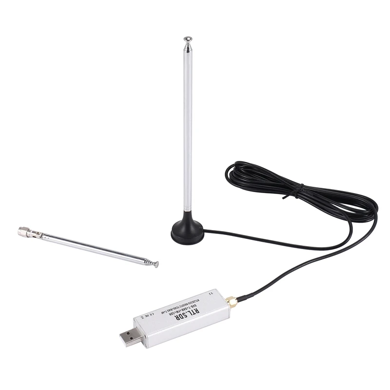 ABYC RTL-SDR Blog RTL SDR Receiver V3 RTL2832U 0,1 MHz-1,7 GHz TCXO SMA Software Defined Radio Receiver mit Antenne Image