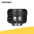 YONGNUO YN50mmm F1.8N Obiettivo della fotocamera con messa a fuoco automatica per Nikon D800 D3200 D5100 D5200 D5300 D700 Fotocamere DSLR Obiettivo AF MF ad ampia apertura